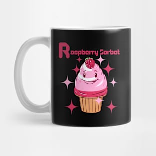 Raspberry sorbet-Happy Cartoon Character Mug